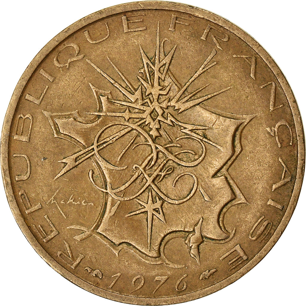 Münze, Frankreich, 10 Francs, 1976