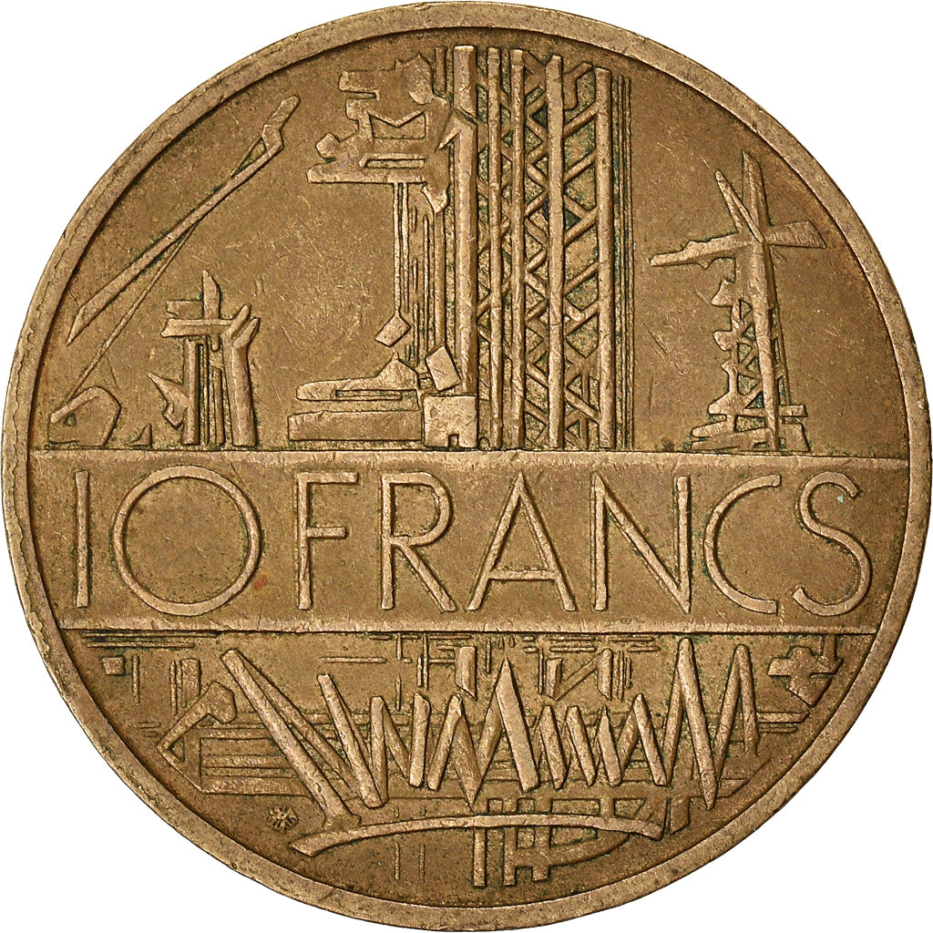 Münze, Frankreich, 10 Francs, 1976