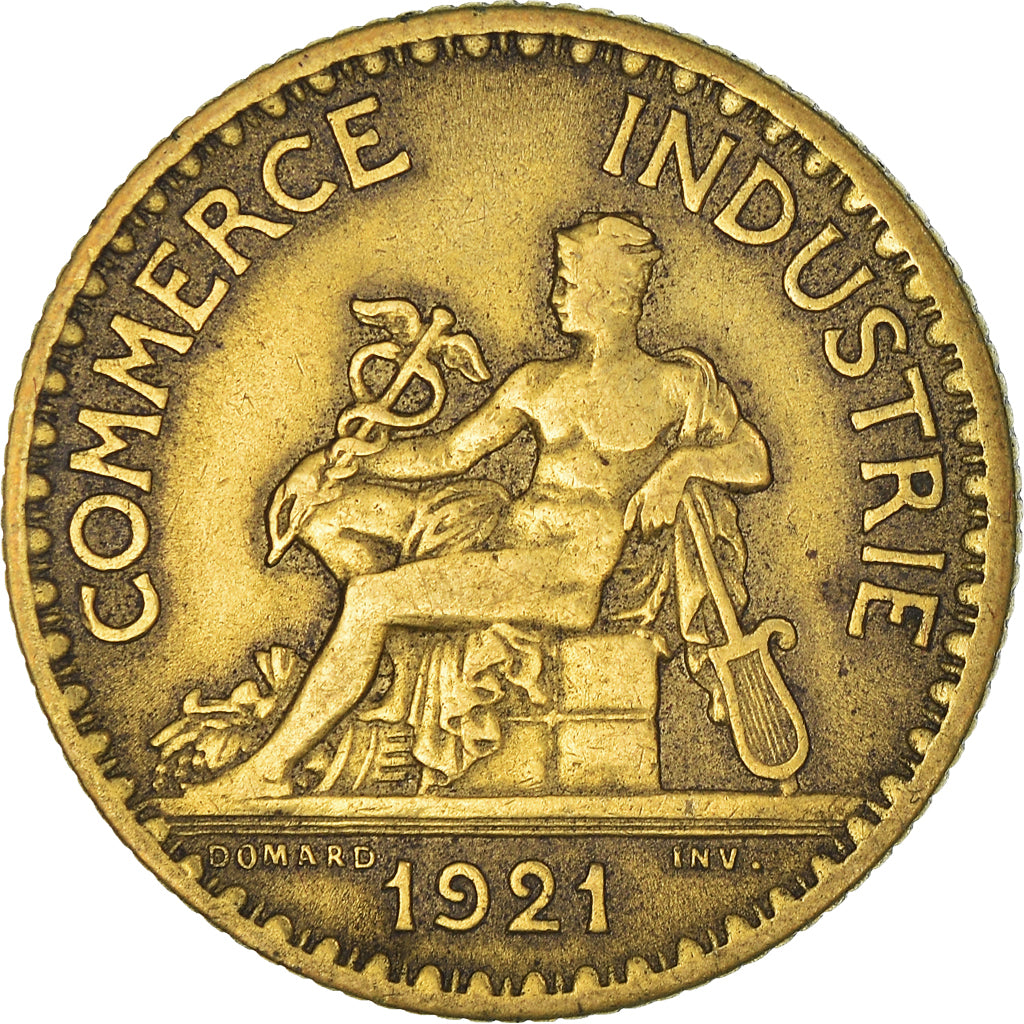 Moneta, Francia, Franc, 1921