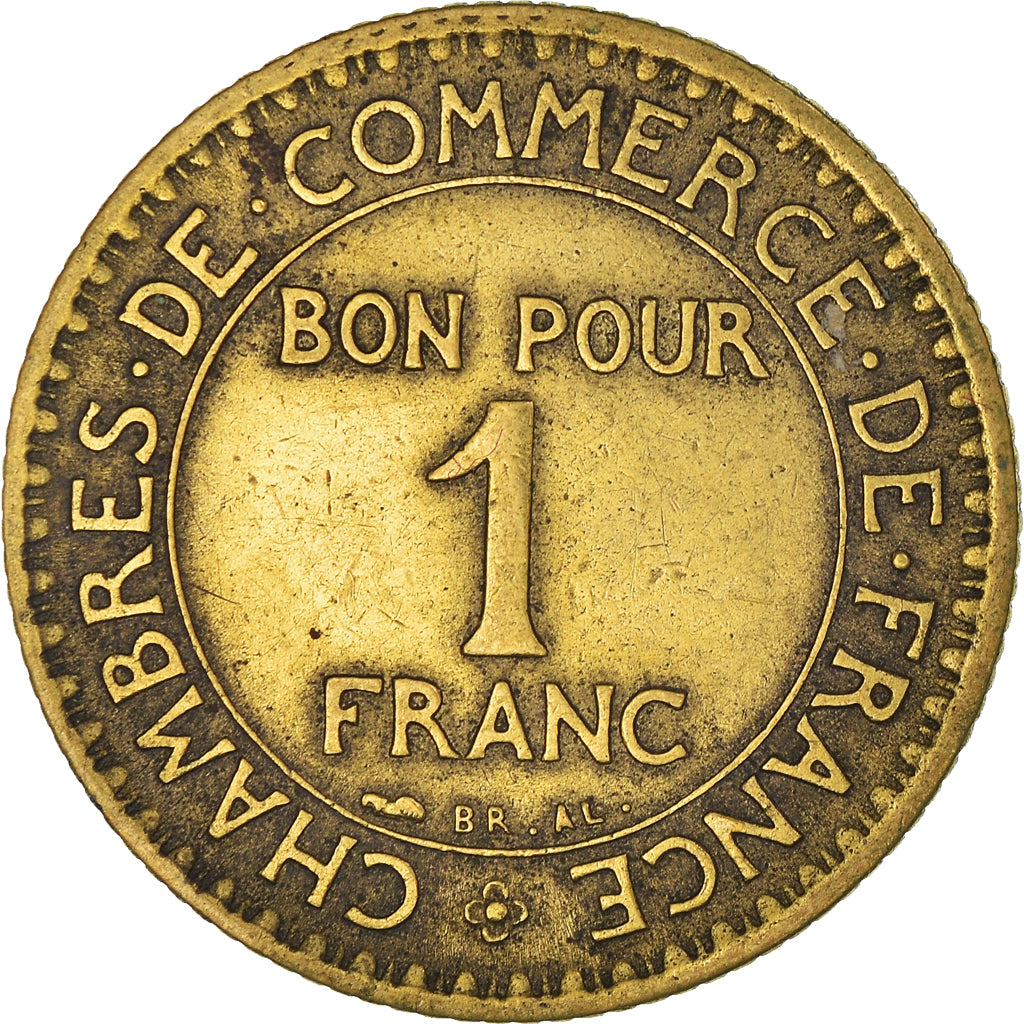 Moneta, Francia, Franc, 1921