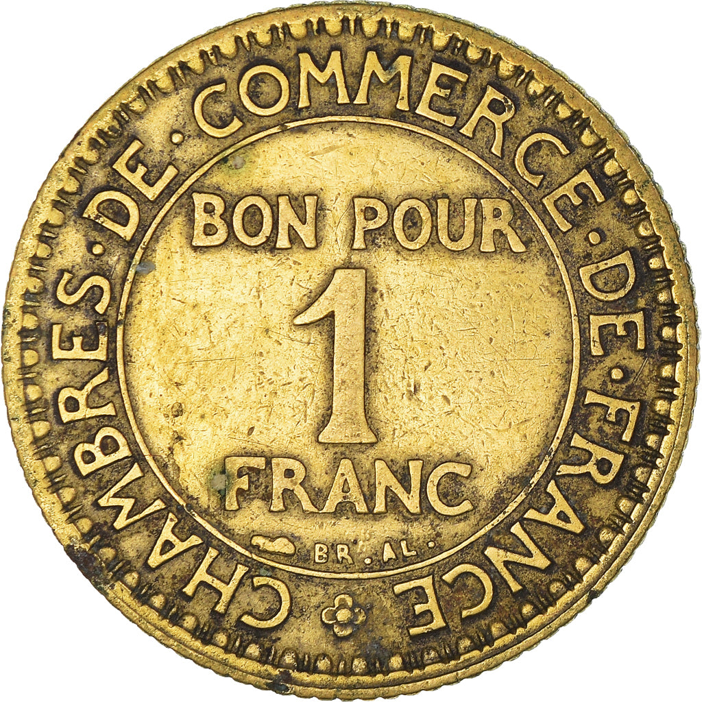 Monnaie, France, Franc, 1920