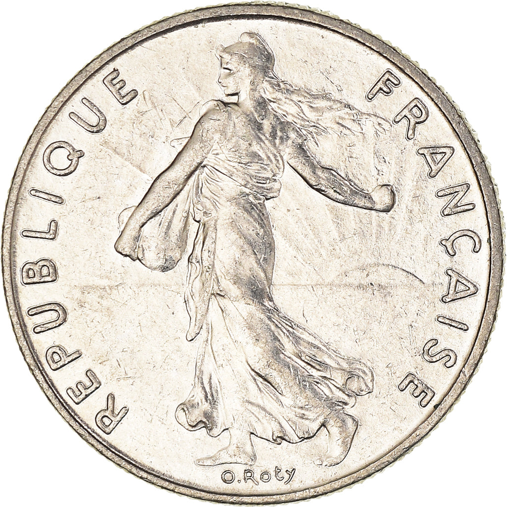 Coin, France, 1/2 Franc, 1996