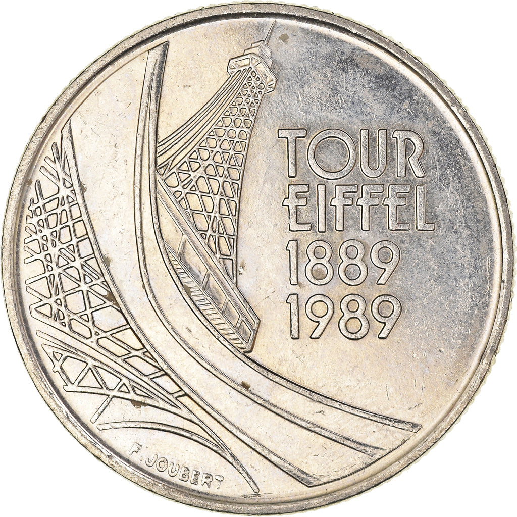 Munten, Frankrijk, 5 Francs, 1989