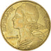 Moneta, Francja, 20 Centimes, 1990