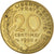 Moneda, Francia, 20 Centimes, 1990
