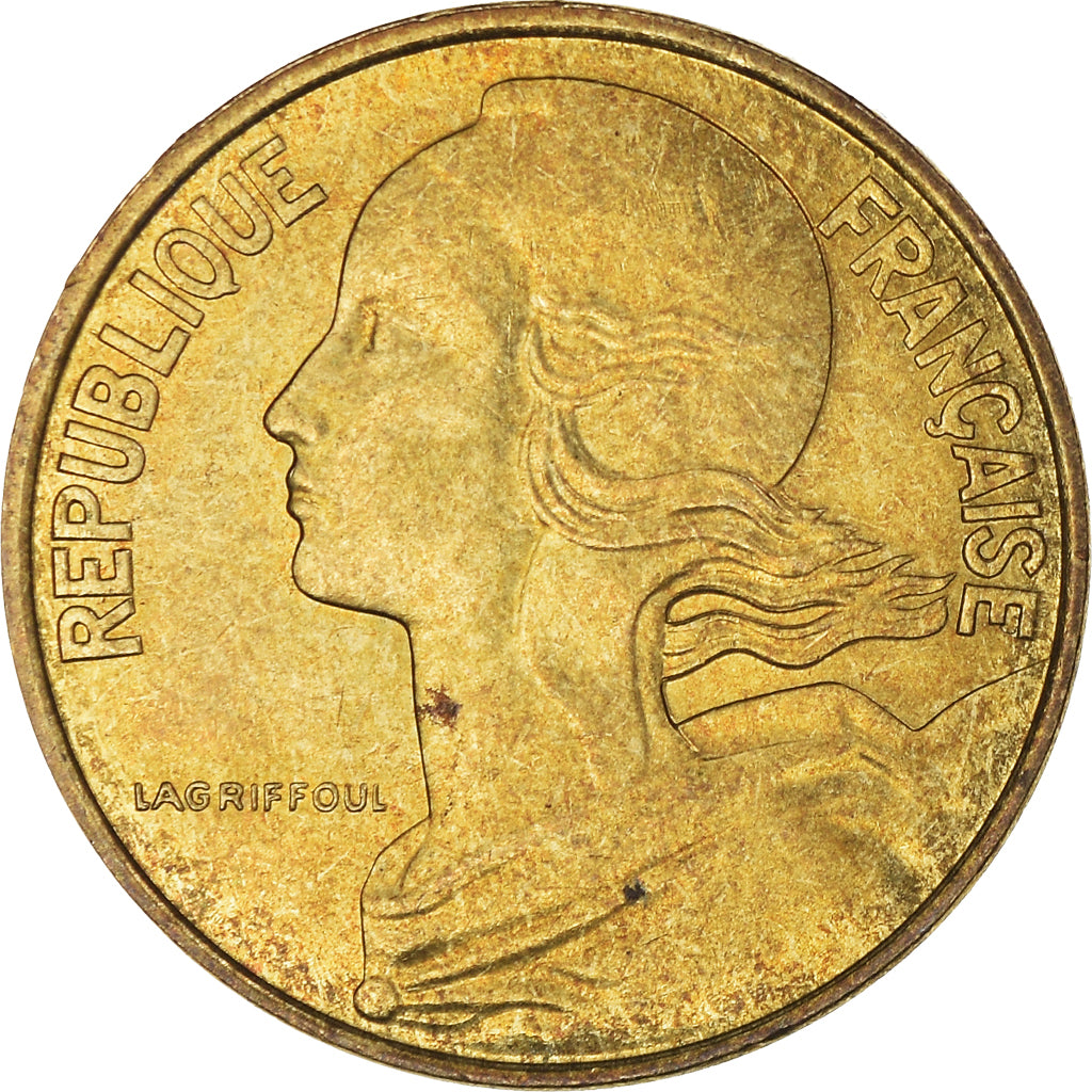 Munten, Frankrijk, 10 Centimes, 1993