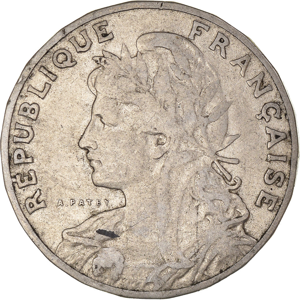 Moeda, França, 25 Centimes, 1905
