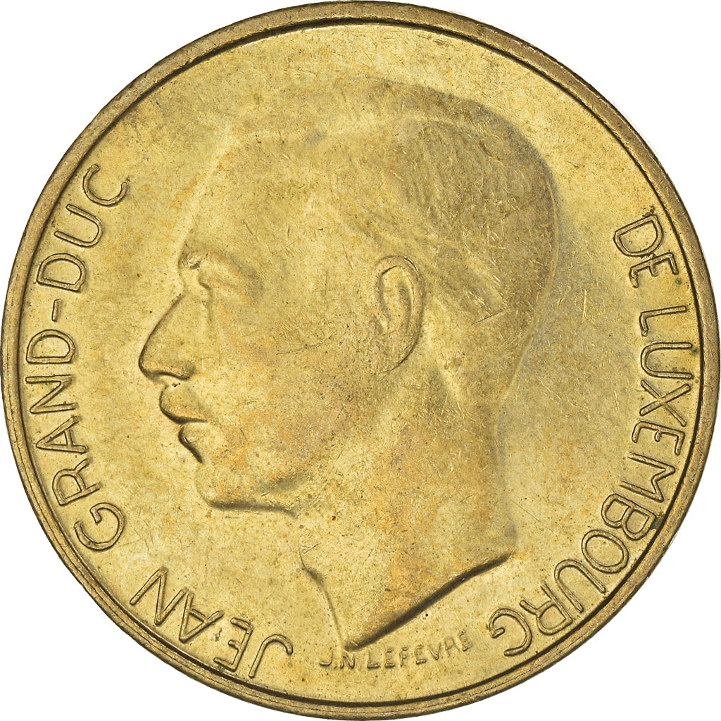 Monnaie, Luxembourg, 5 Francs, 1986