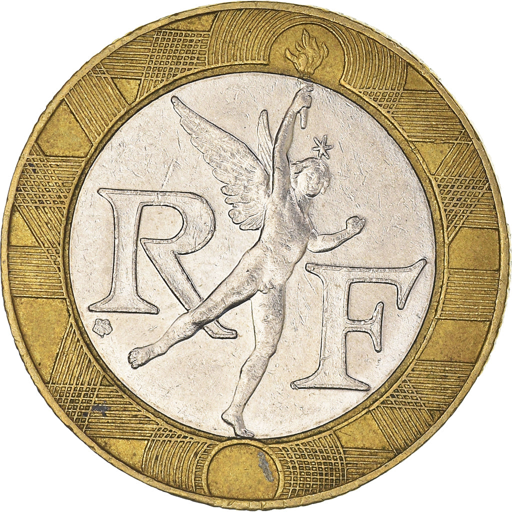 Coin, France, 10 Francs, 1991