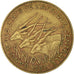 Moneta, Państwa Afryki Środkowej, 5 Francs, 1982