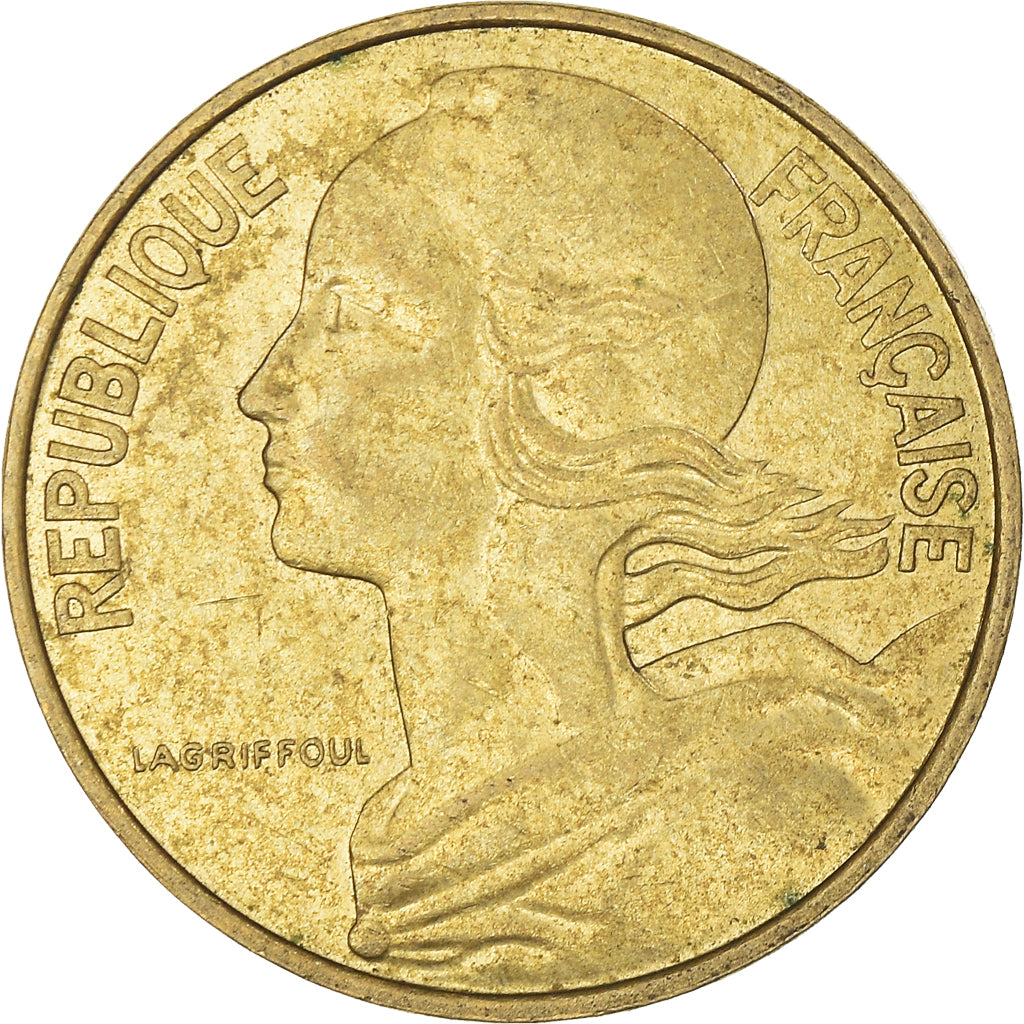 Munten, Frankrijk, 10 Centimes, 1988