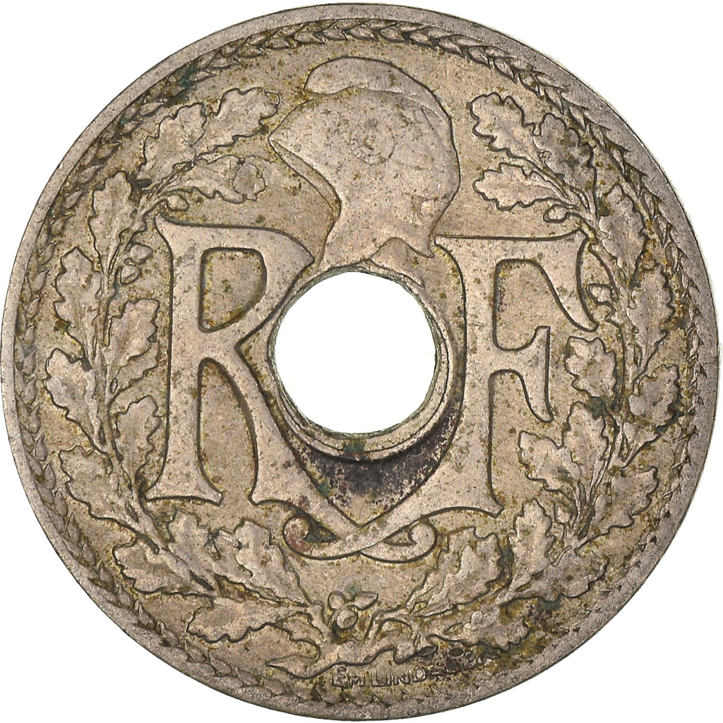 Munten, Frankrijk, 10 Centimes, 1928