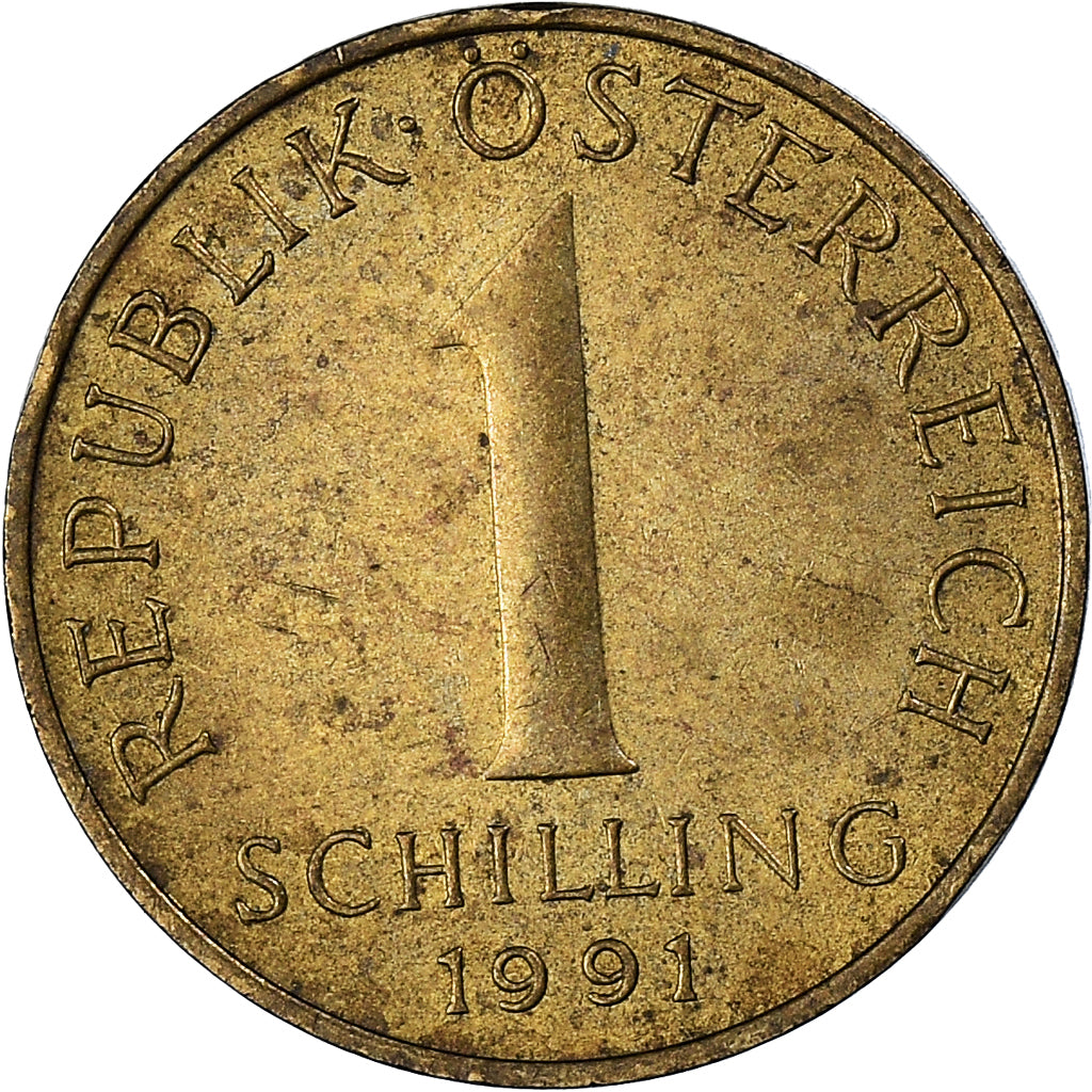 Moneta, Austria, Schilling, 1991