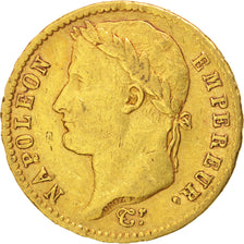 FRANCE, Napoléon I, 20 Francs, 1812, Paris, KM #695.1, EF(40-45), Gold, Gadoury 