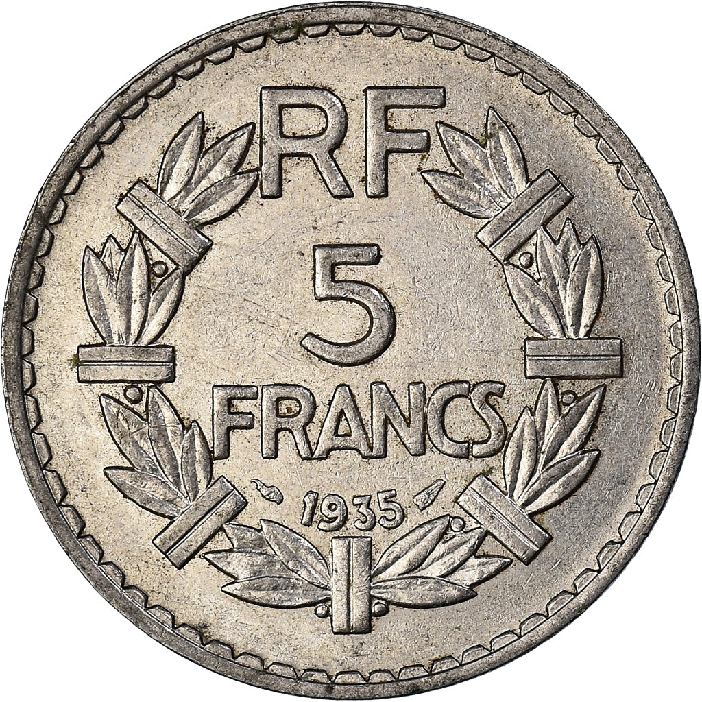 Coin, France, 5 Francs, 1935