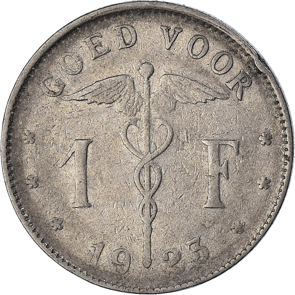 Moneta, Belgio, Franc, 1923
