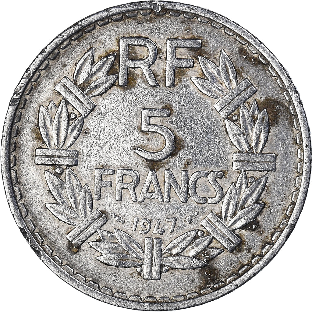 Coin, France, 5 Francs, 1947