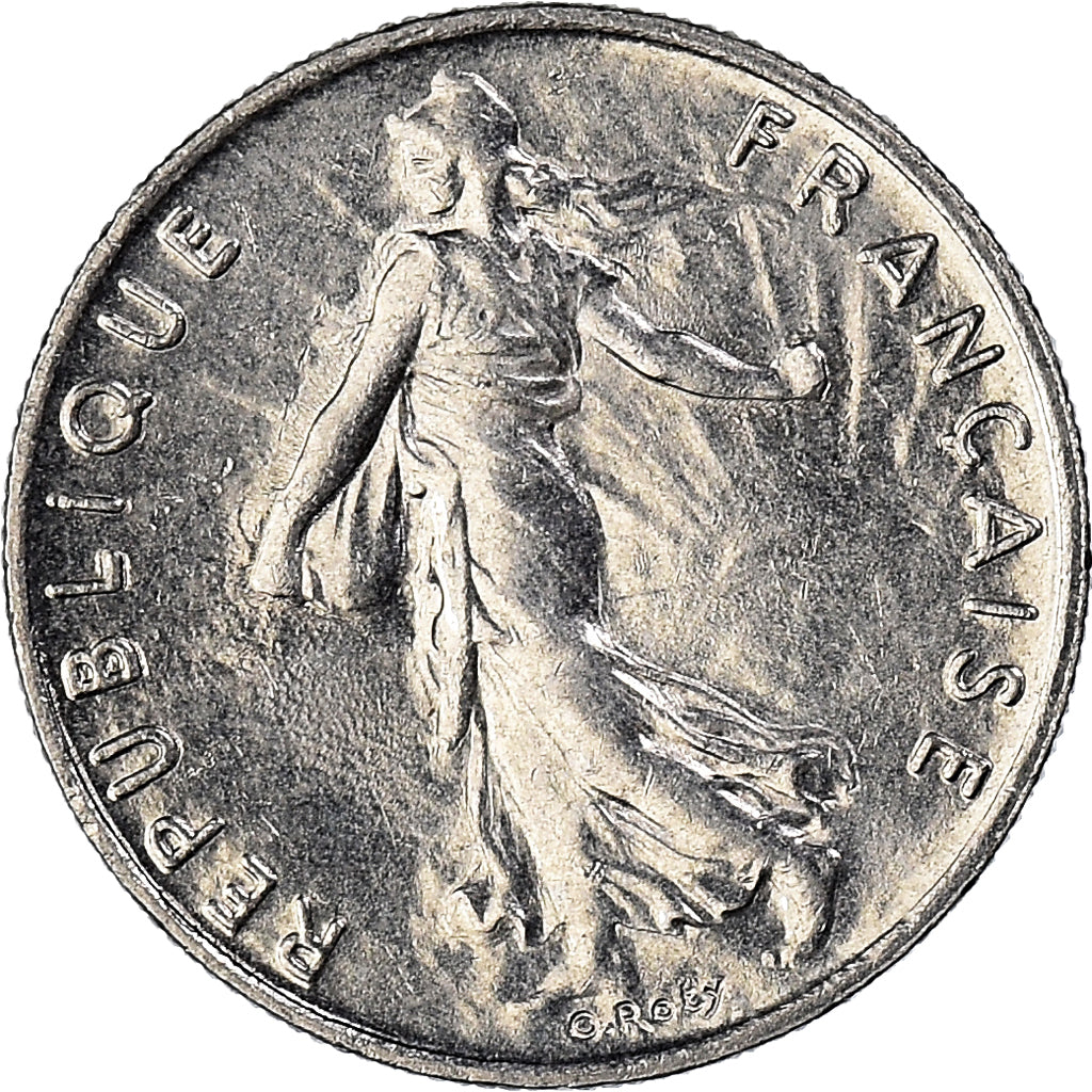 Moneta, Francia, 1/2 Franc, 1997