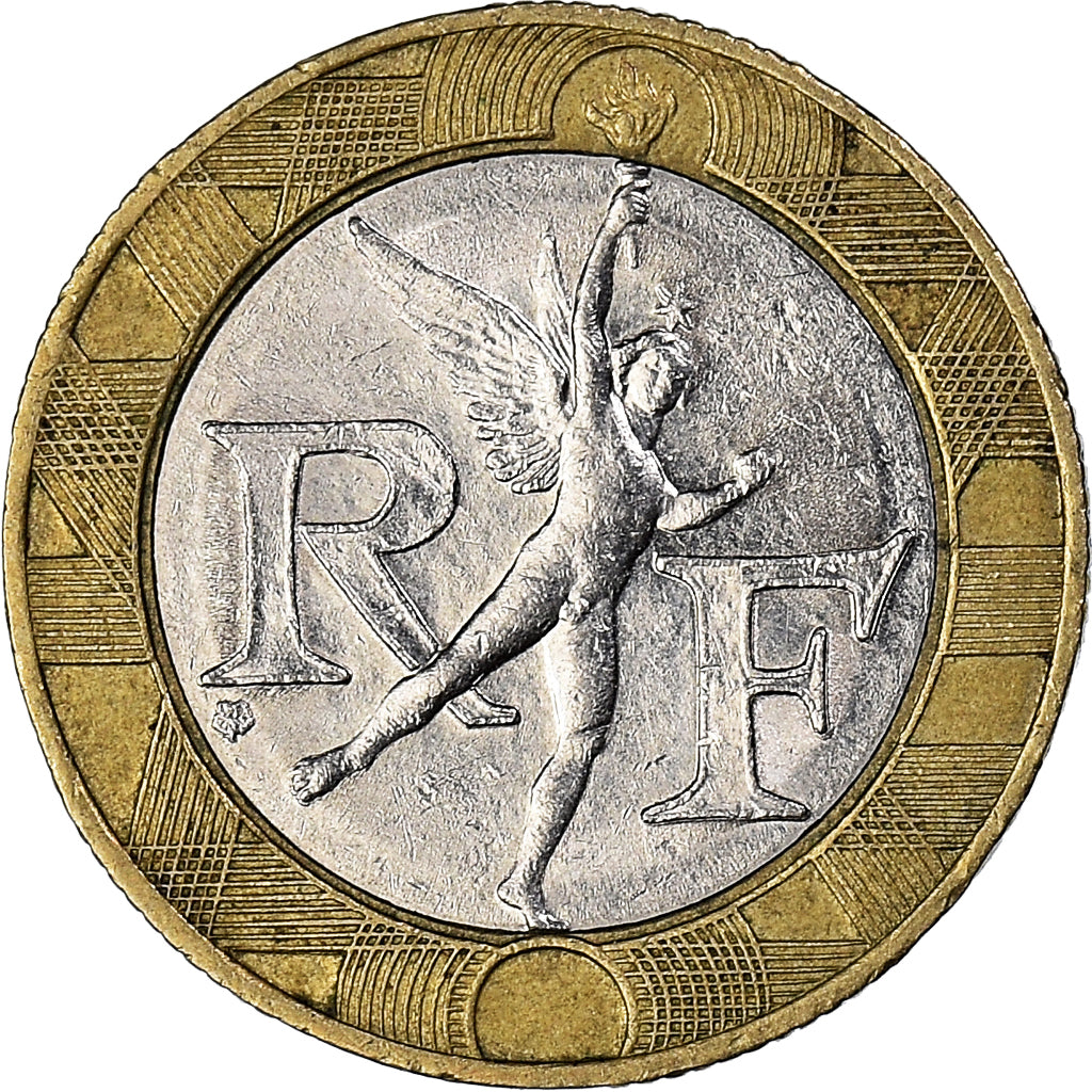 Münze, Frankreich, 10 Francs, 1990
