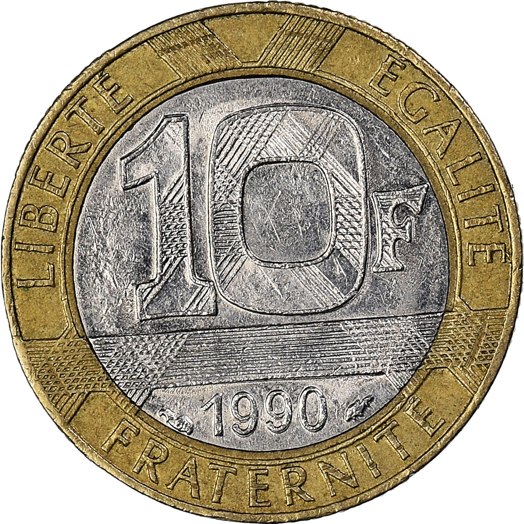 Münze, Frankreich, 10 Francs, 1990