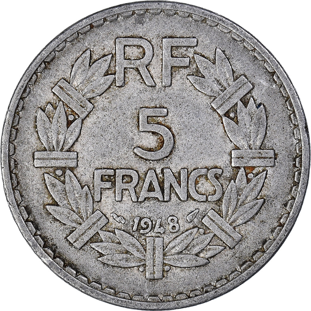 Coin, France, 5 Francs, 1948