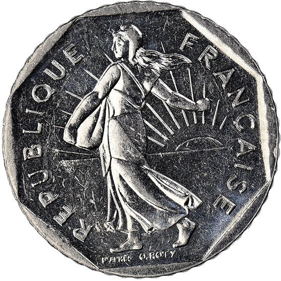 Coin, France, 2 Francs, 1998