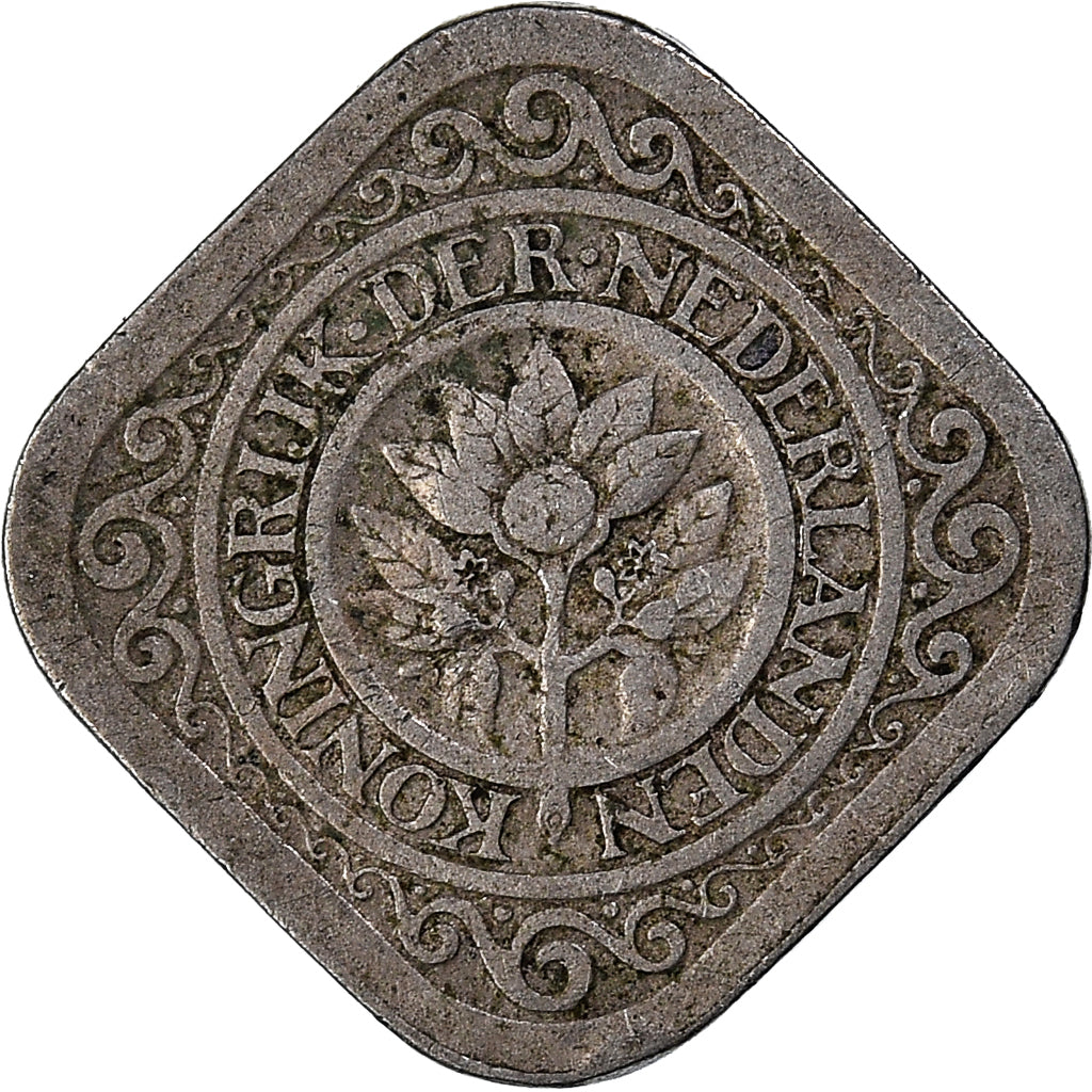 Moneda, Países Bajos, 5 Cents, 1914