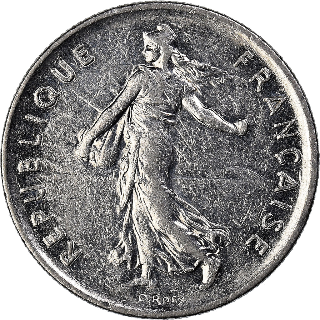 Coin, France, 5 Francs, 1993