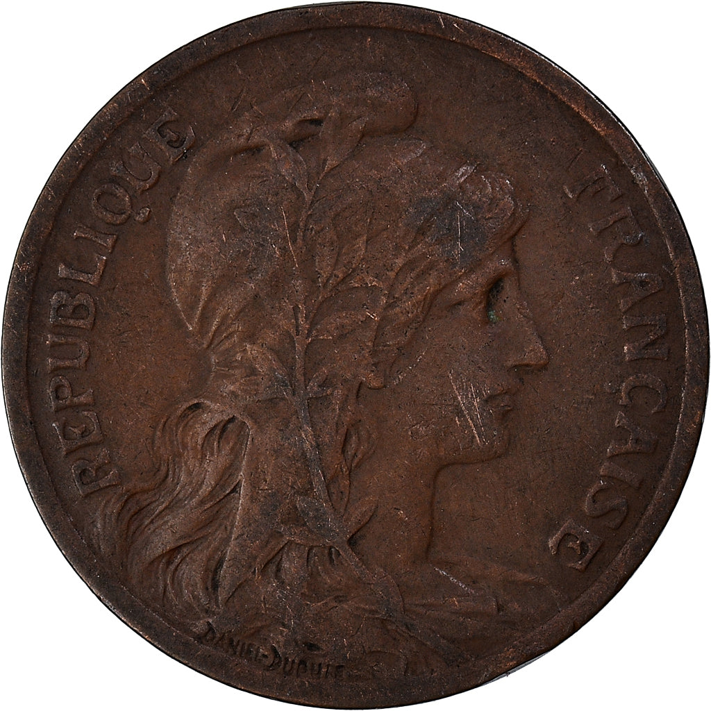 Munten, Frankrijk, 10 Centimes, 1916