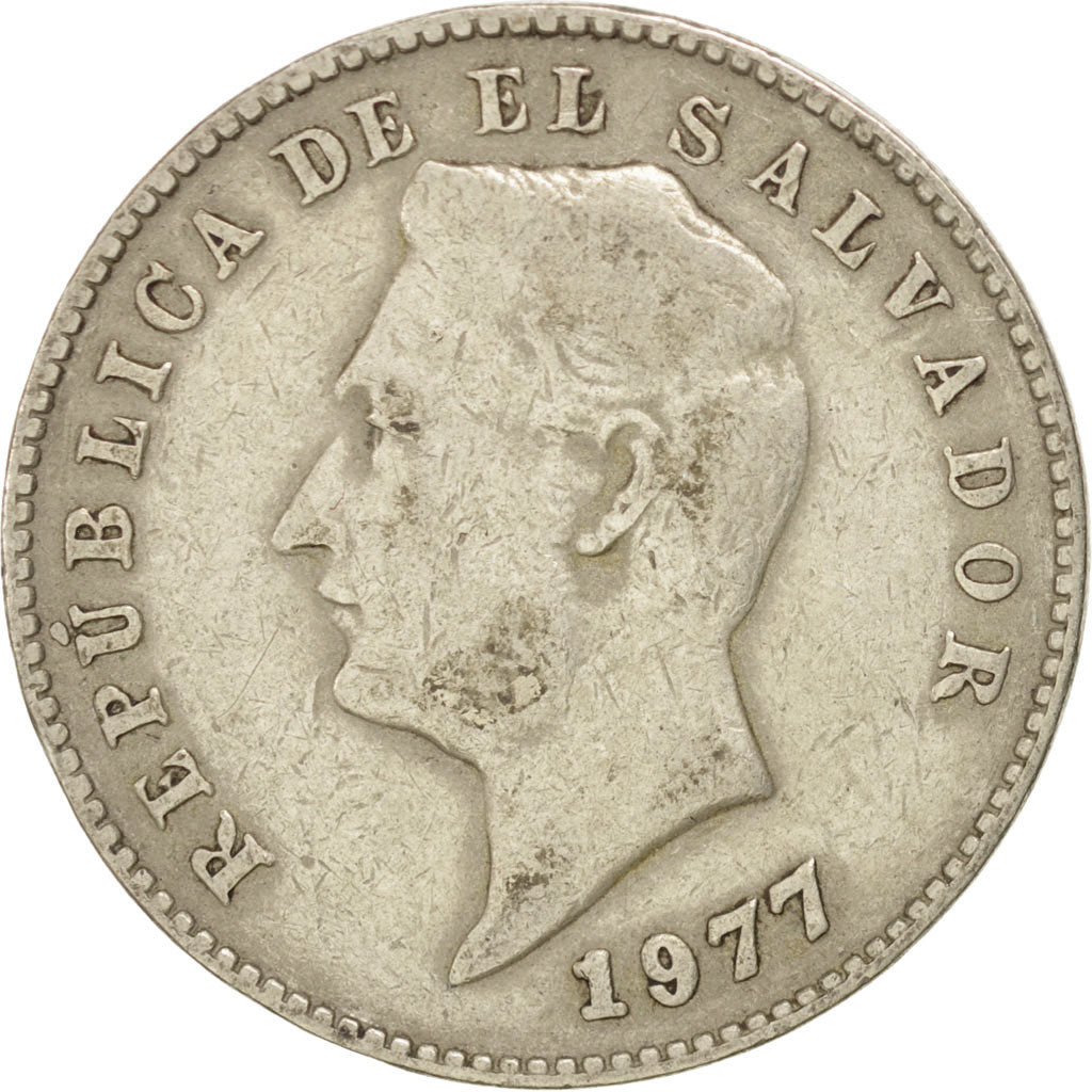 Salvador, République, 10 Centavos 1977, KM 150a
