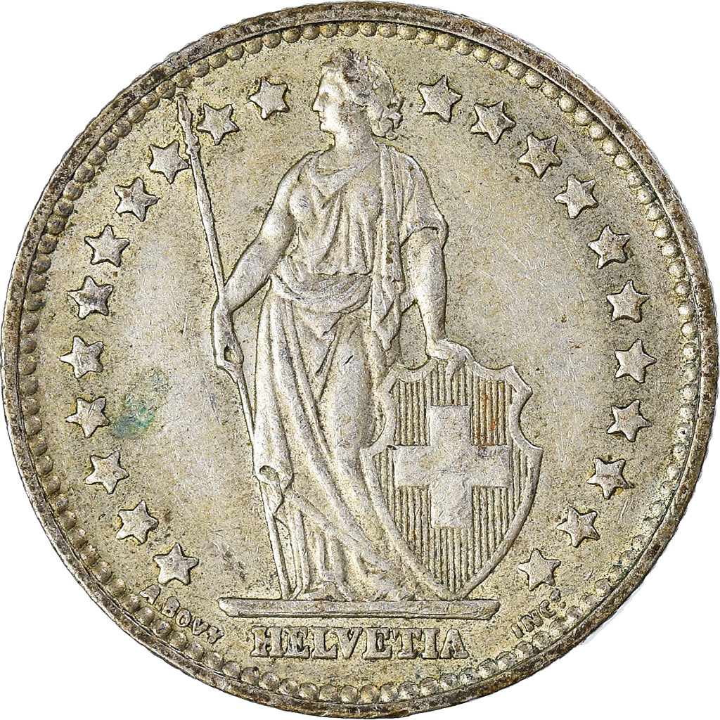 Moeda, Suíça, Franc, 1957