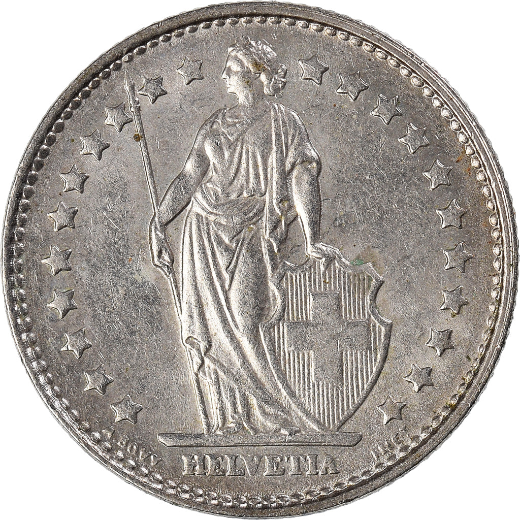 Münze, Schweiz, Franc, 1968