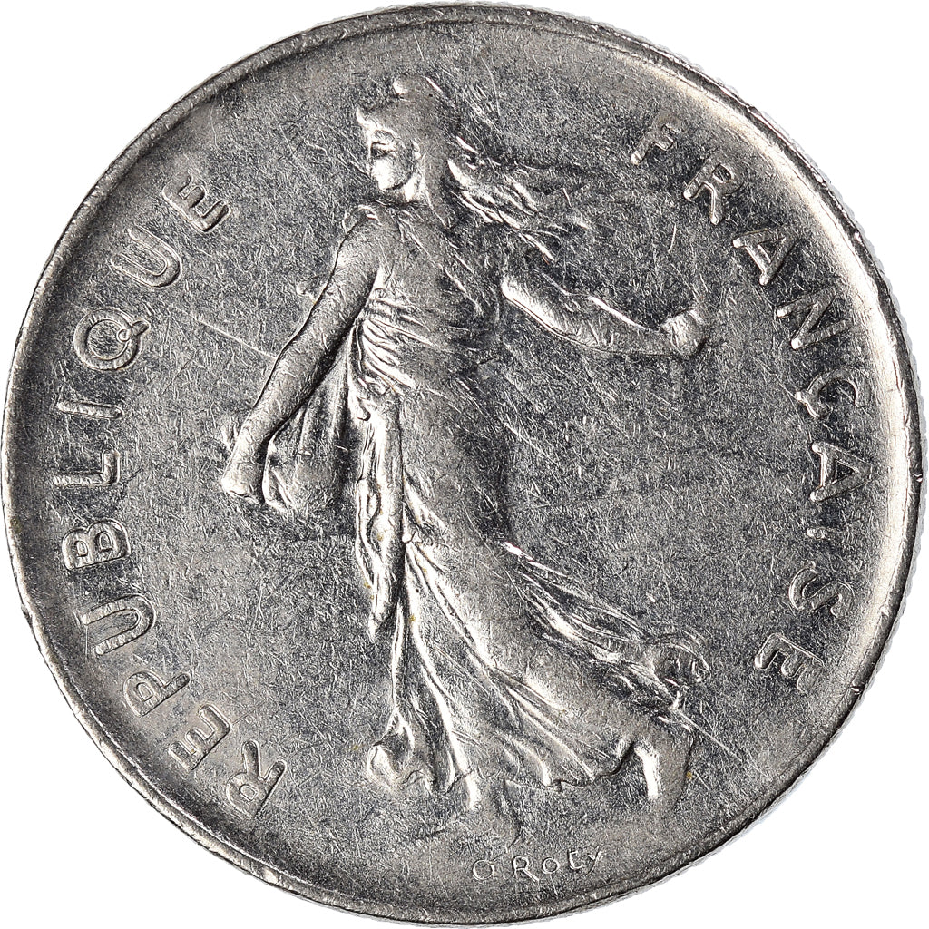 Coin, France, 5 Francs, 1978