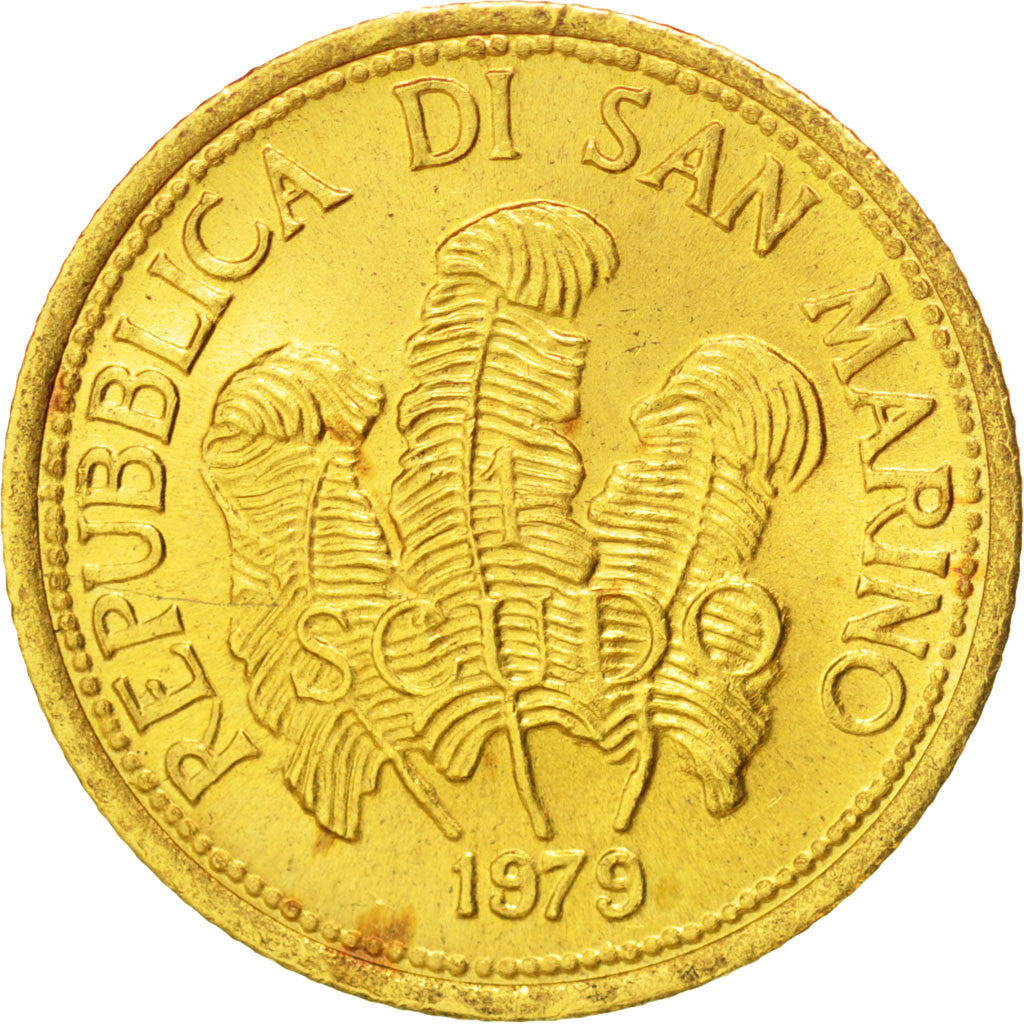 SAN MARINO, Scudo, 1979, KM #99, MS(64), Gold, 3.00
