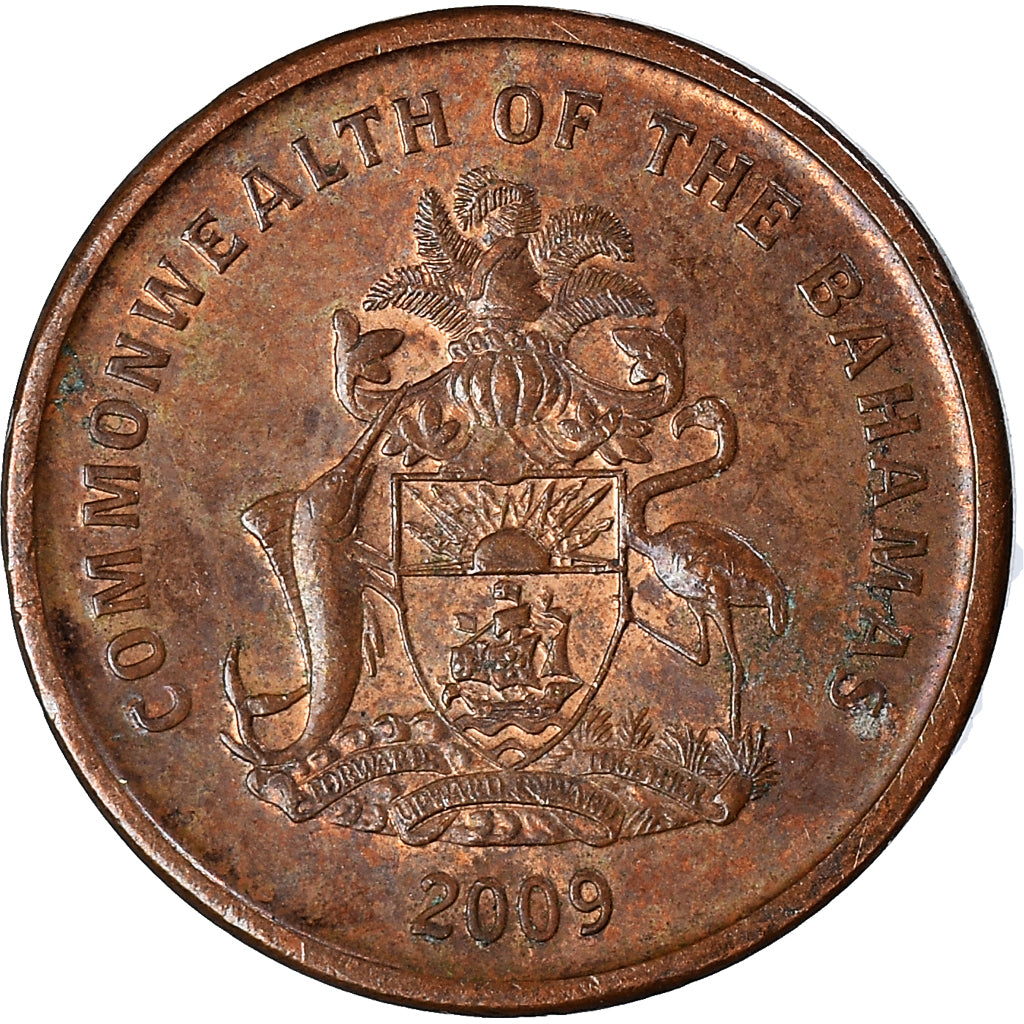 Moneda, Bahamas, Cent, 2009