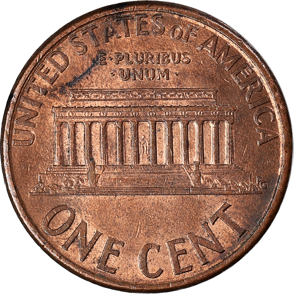 Coin, United States, Cent, 1996