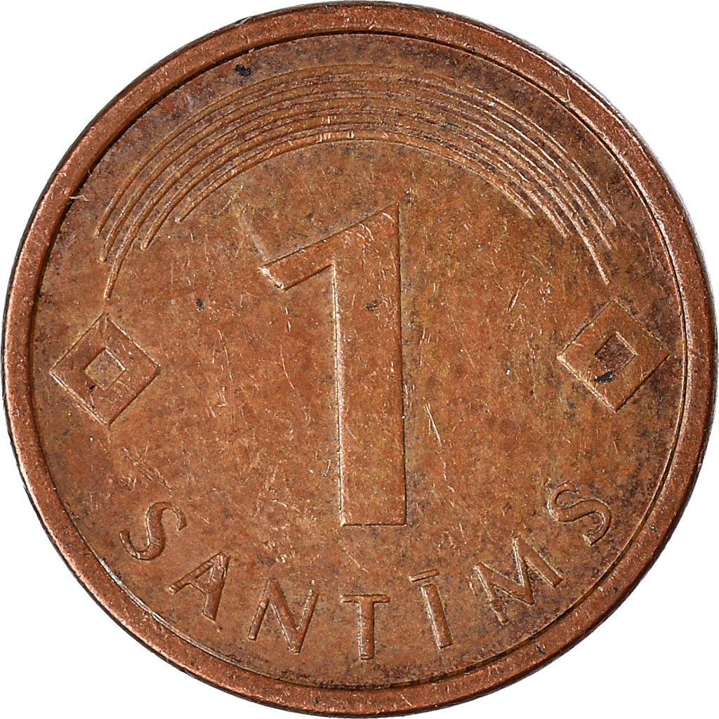 Coin, Latvia, Santims, 2007