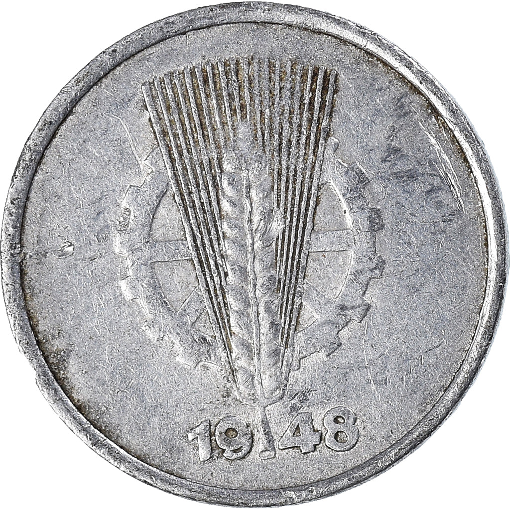 Moneta, GERMANIA - REPUBBLICA FEDERALE, Pfennig, 1948