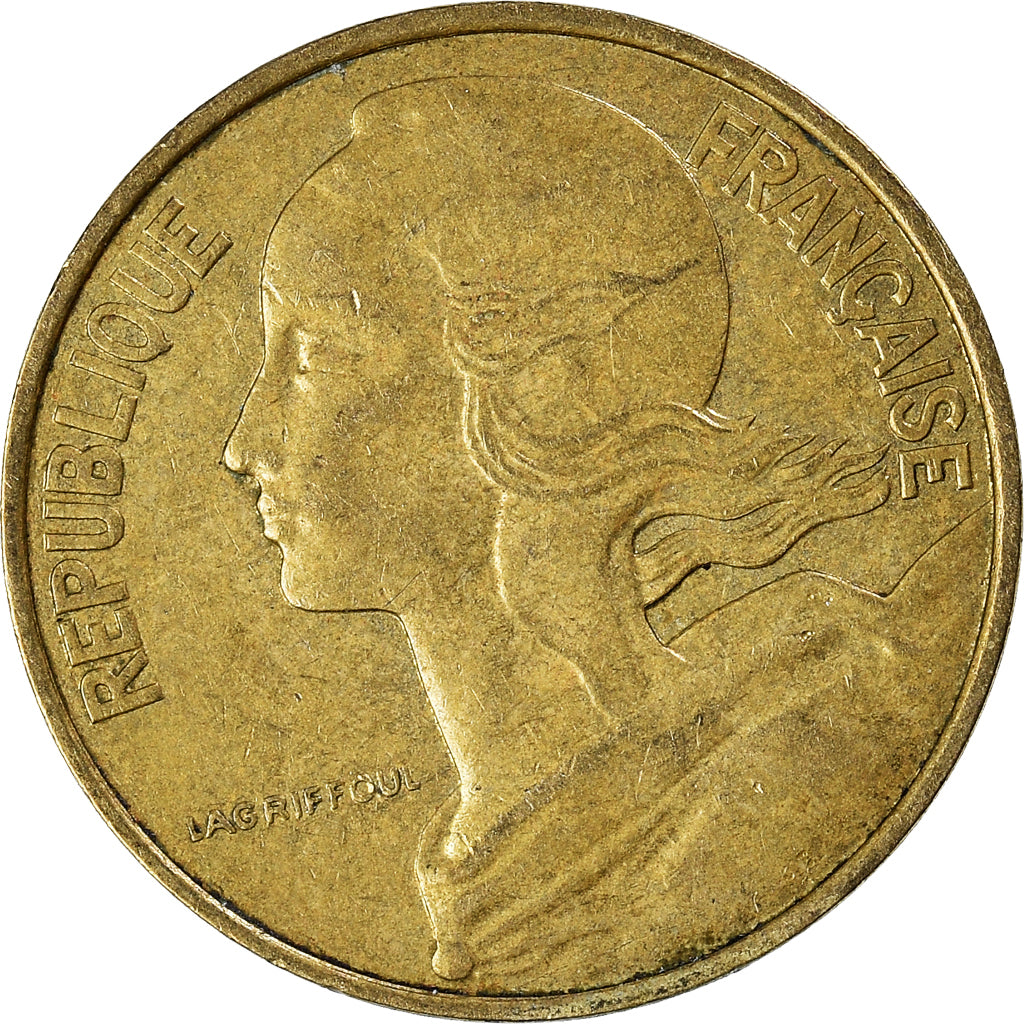Munten, Frankrijk, 10 Centimes, 1989
