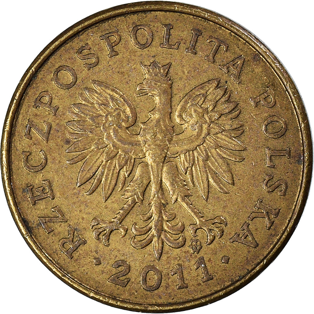 Moneda, Polonia, 2 Grosze, 2011