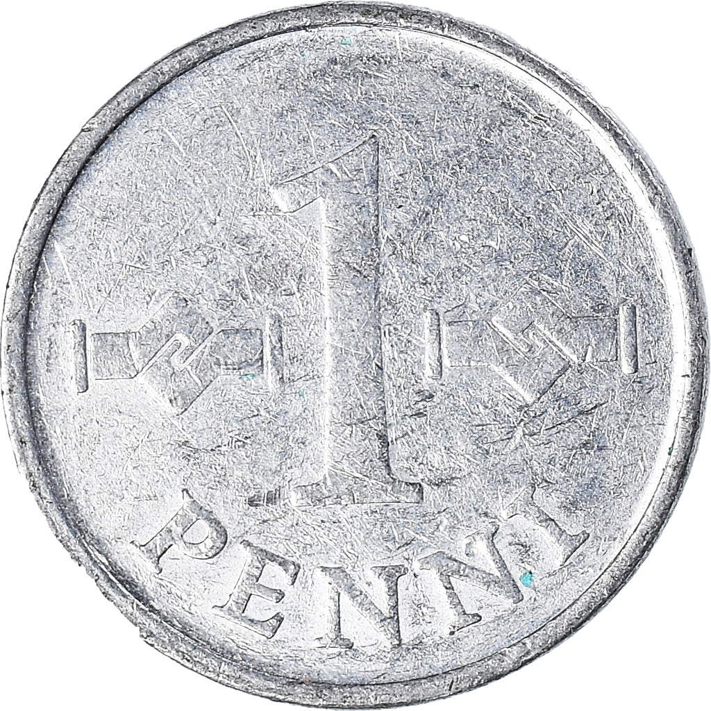 Moneta, Finlandia, Penni, 1971