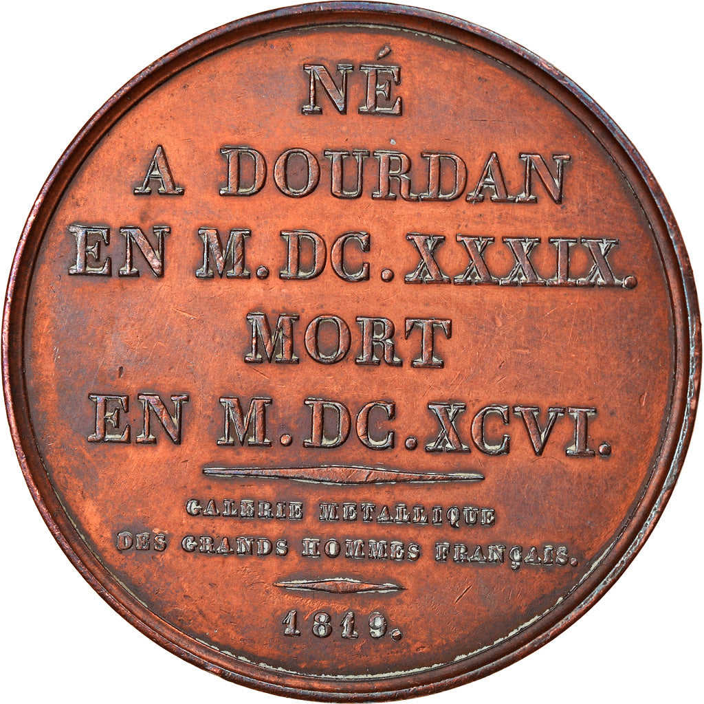 Francja, Medal, Galerie des Grands Hommes, Jean de la Bruyère, Sztuka i