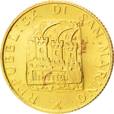 SAN MARINO, Scudo, 1988, KM #228, MS(64), Gold, 3.40