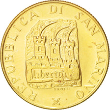 Coin, San Marino, 2 Scudi, 1988, MS(64), Gold, KM:229