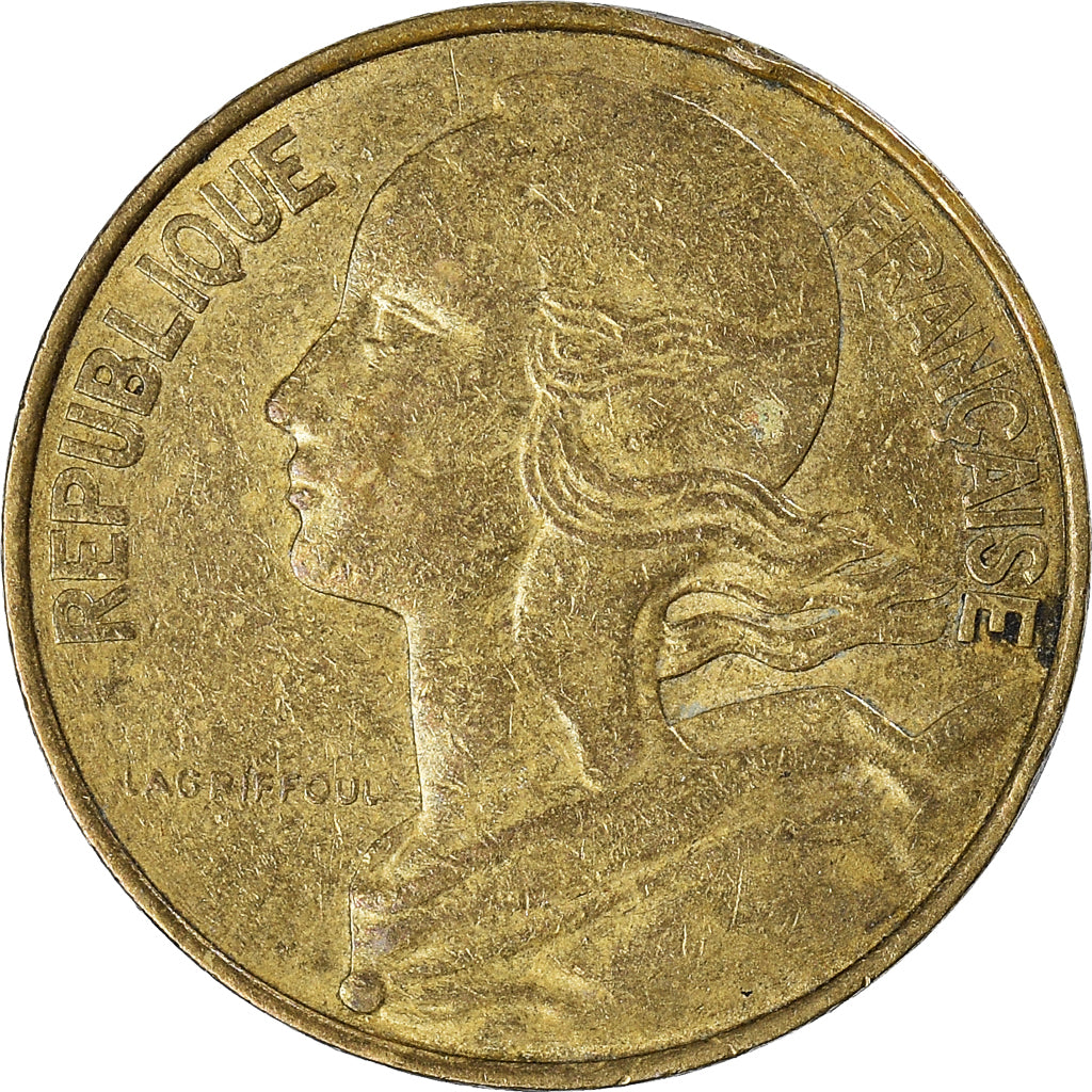 Munten, Frankrijk, 10 Centimes, 1983