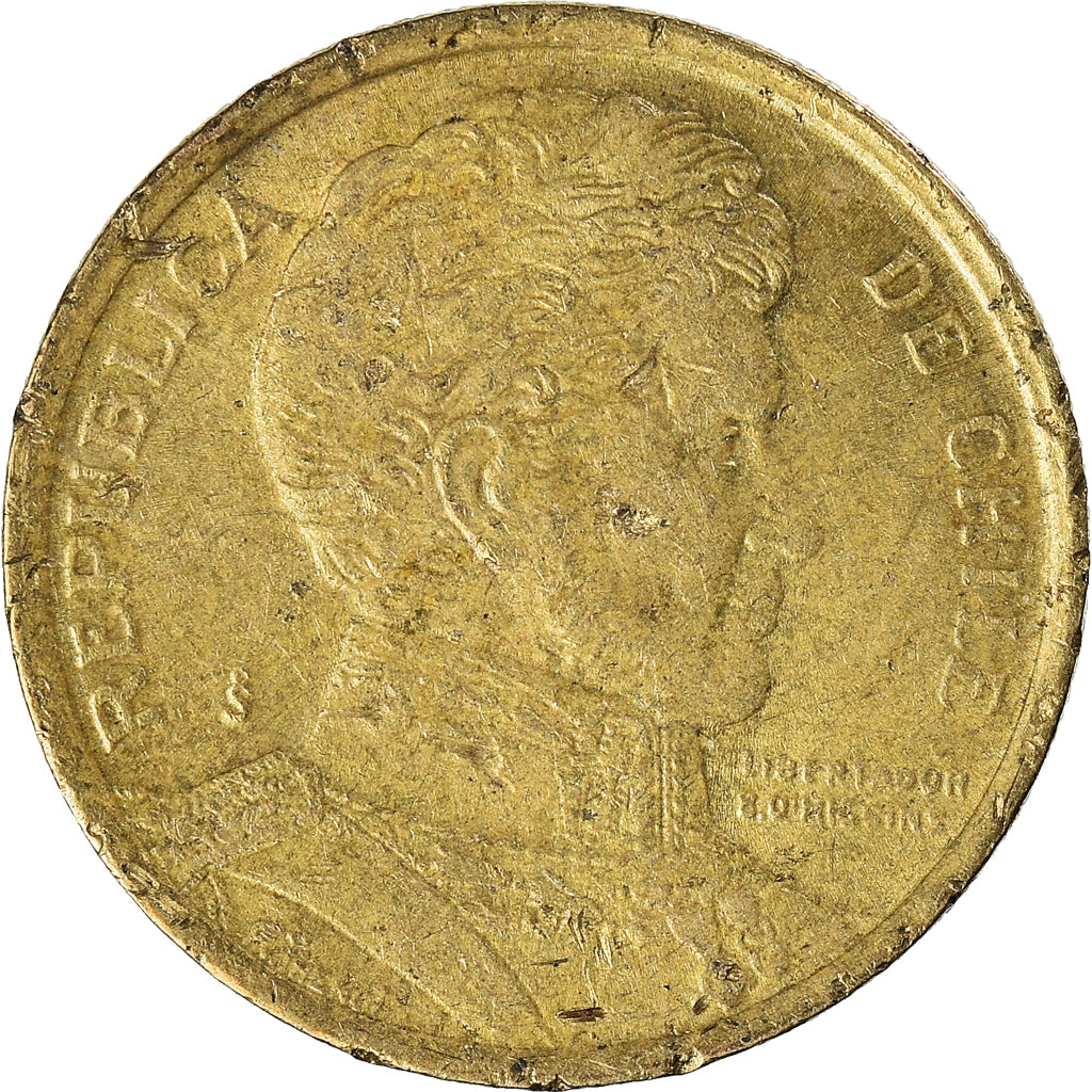 Moneda, Chile, 10 Pesos, 2006