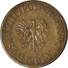 Coin, Poland, 5 Zlotych, 1981