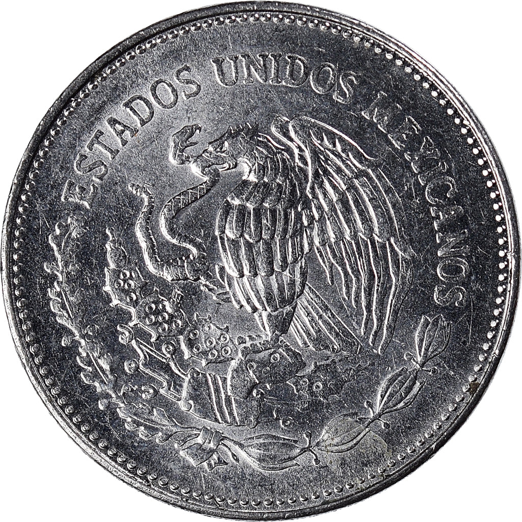 Moneda, México, 10 Pesos, 1990