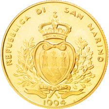Coin, San Marino, 2 Scudi, 1994, MS(64), Gold, KM:320