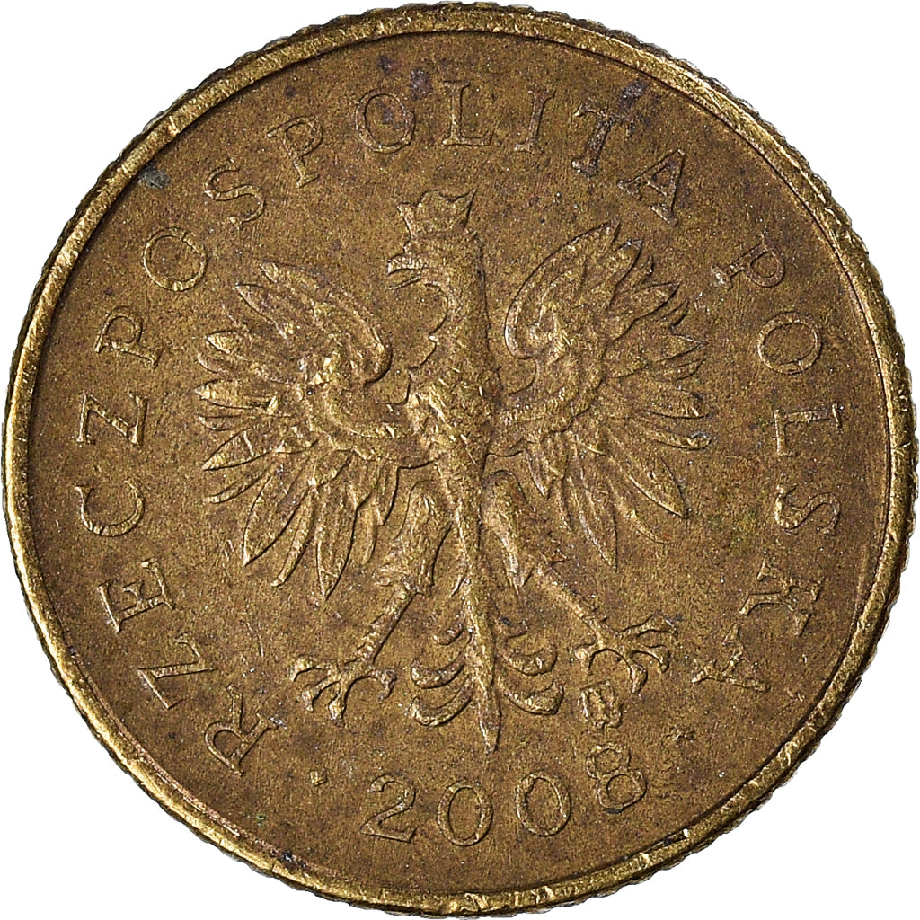 Monnaie, Pologne, Grosz, 2008